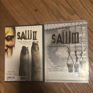 Saw II and Saw III DVD Set